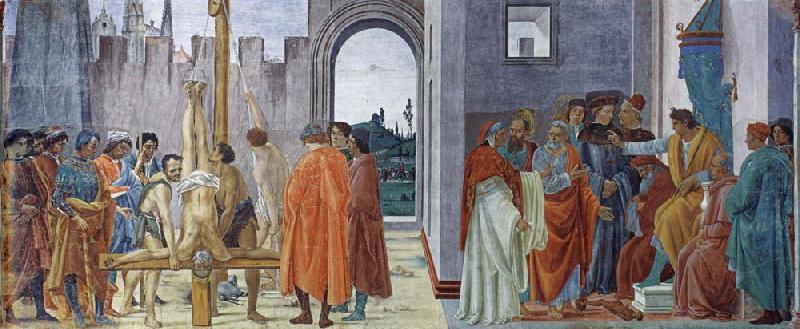 Filippino Lippi The Hl. Petrus in Rome oil painting image
